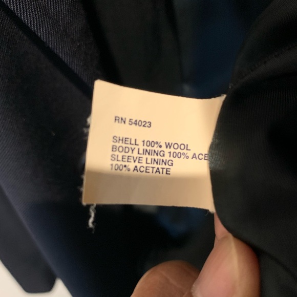 GAP Navy Blazer / Suit Jacket - 38s - Picture 10 of 10